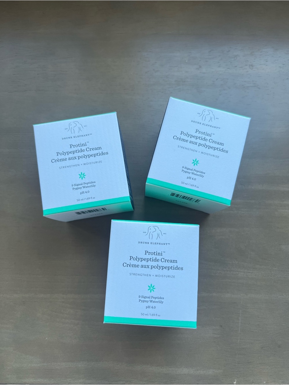 NEW 3 BOXES - Drunk Elephant Moisturizer